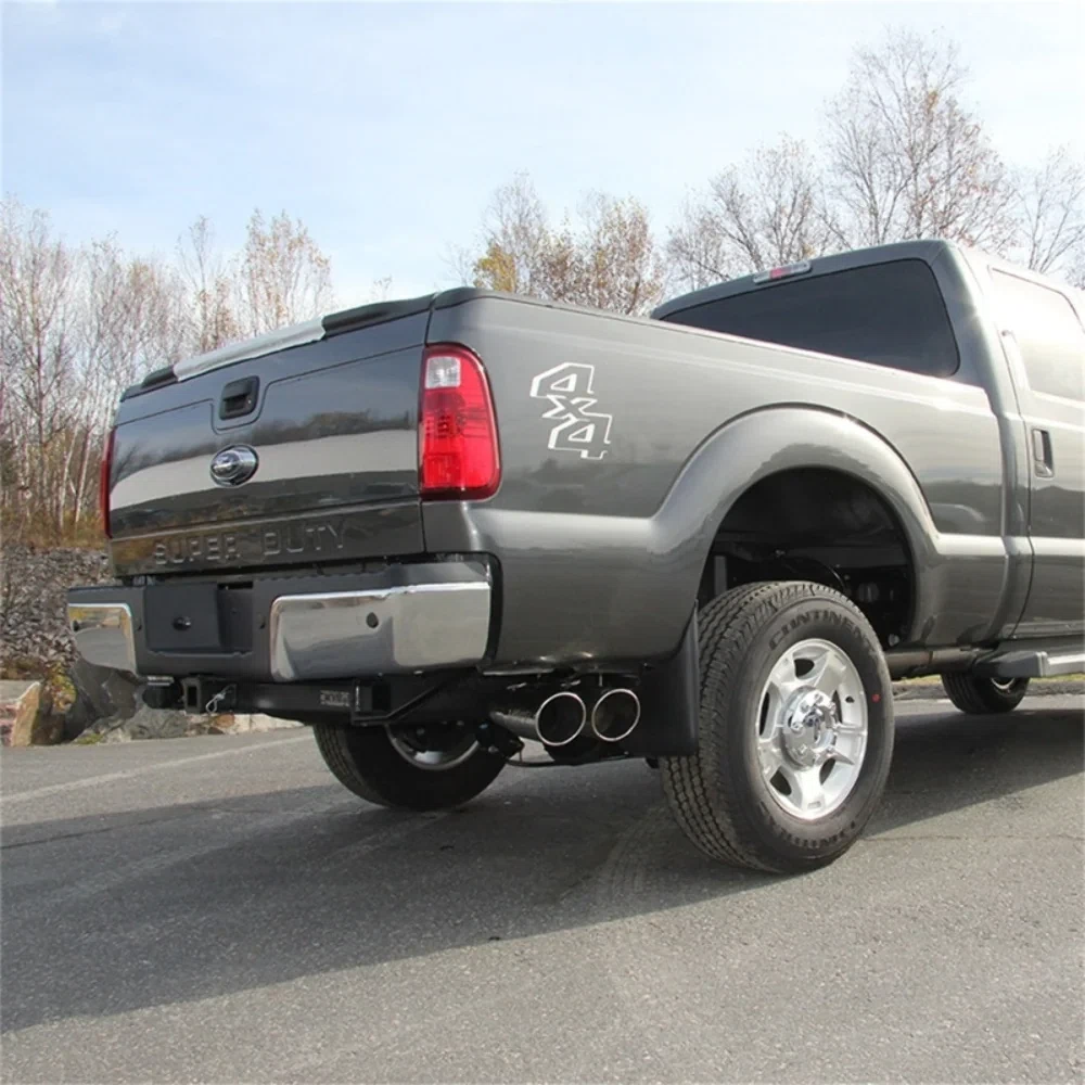 Fits 11-16 Ford F-250 Super Duty 4_ Filter Back Dual Outlet Single Side-S6288409